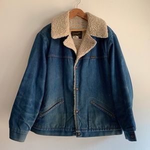 WRANGLER 70's Sherpa Denim Jacket